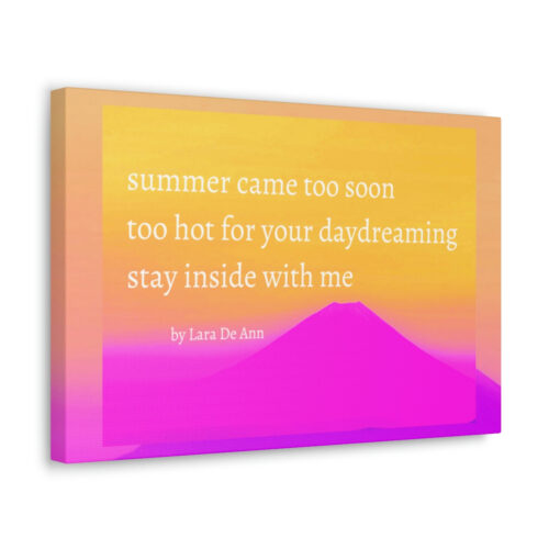 Summer - canvas - overlay - white letters - Image 5