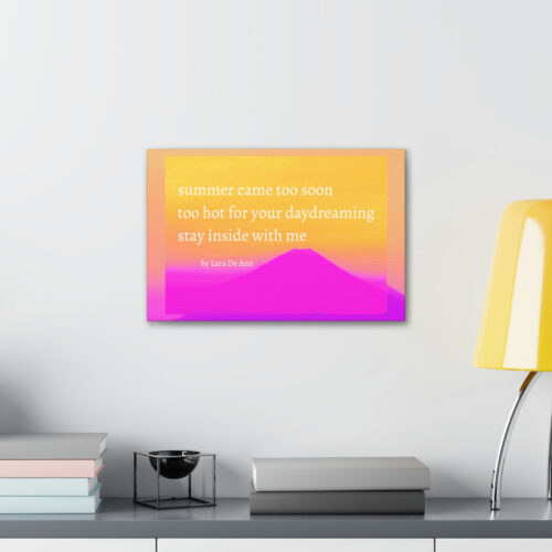 Summer - canvas - overlay - white letters - Image 6