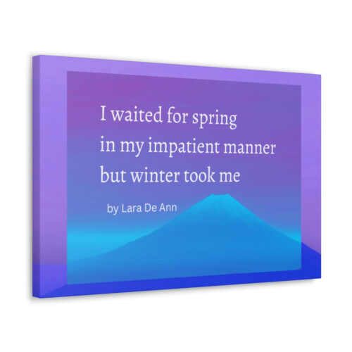 Winter - canvas - overlay - white letters - Image 23