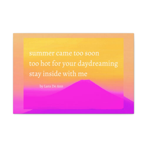 Summer - canvas - overlay - white letters - Image 23