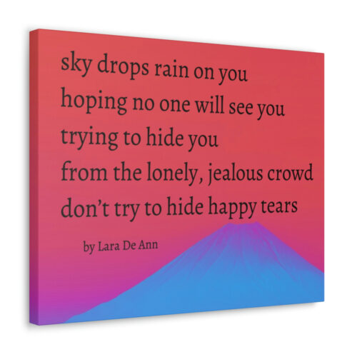 Happy Tears - canvas - surreal - Image 5