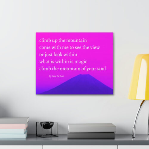 Climb Up - canvas - pink - Image 3