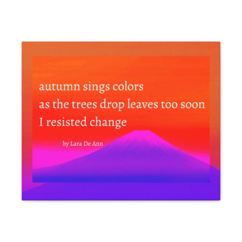 Autumn - canvas - overlay - white letters - Image 6