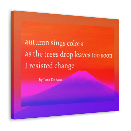Autumn - canvas - overlay - white letters - Image 7