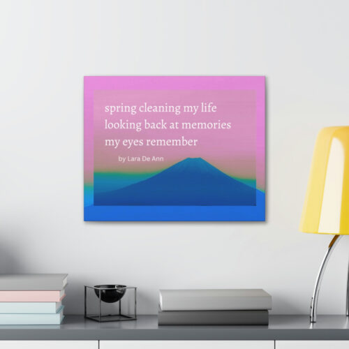 Spring - canvas - overlay - white letters - Image 9