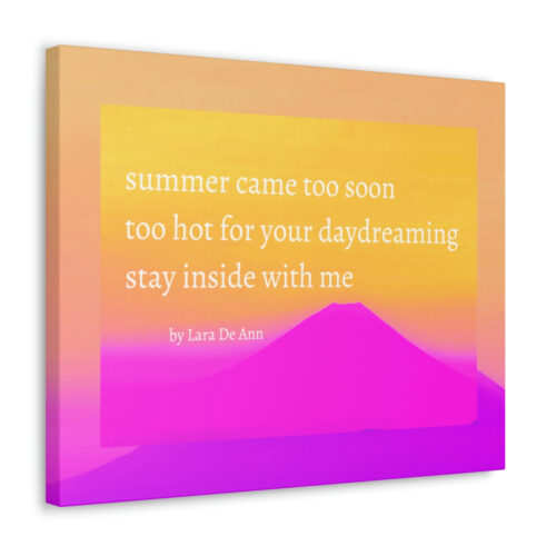 Summer - canvas - overlay - white letters - Image 8