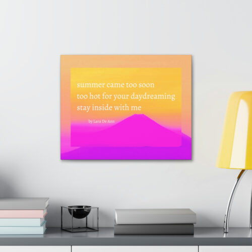 Summer - canvas - overlay - white letters - Image 9