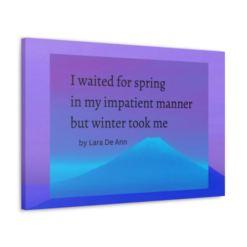 Winter - canvas - overlay - black letters - Image 27