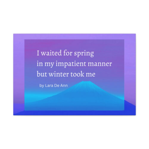 Winter - canvas - overlay - white letters - Image 28