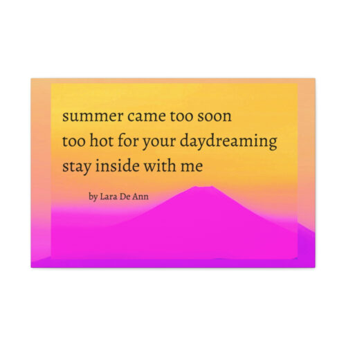Summer - canvas - overlay - black letters - Image 26