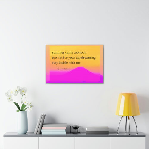 Summer - canvas - overlay - black letters - Image 28
