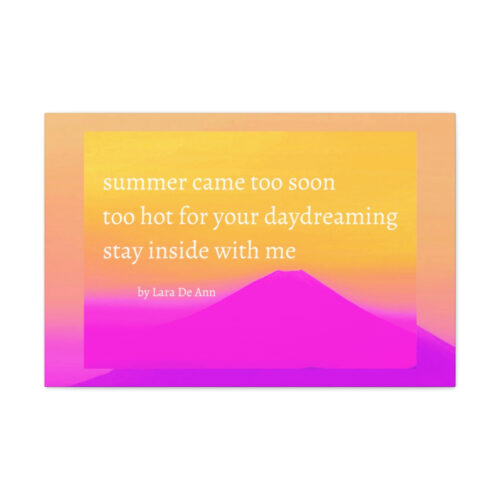 Summer - canvas - overlay - white letters - Image 29