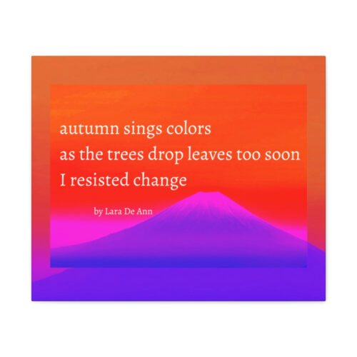 Autumn - canvas - overlay - white letters - Image 24