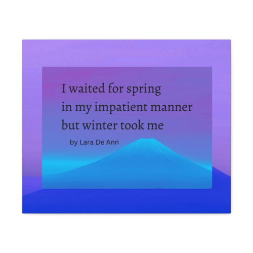 Winter - canvas - overlay - black letters - Image 23