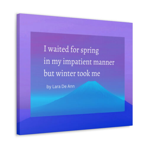 Winter - canvas - overlay - white letters - Image 26