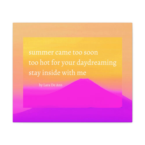 Summer - canvas - overlay - white letters - Image 25