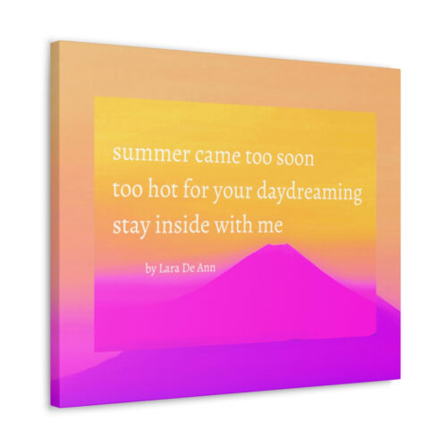 Summer - canvas - overlay - white letters - Image 26