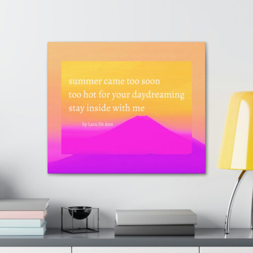 Summer - canvas - overlay - white letters - Image 27