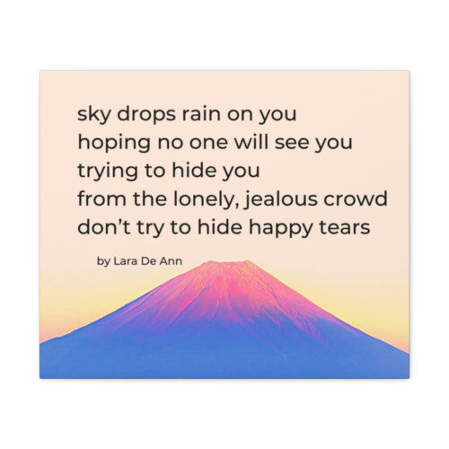 Happy Tears - canvas - natural - Image 16