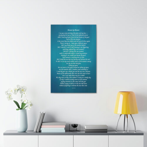 Moment by Moment - canvas - green - Image 7