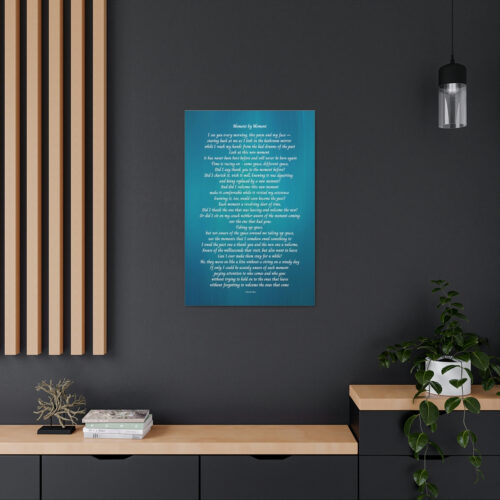 Moment by Moment - canvas - green - Image 8