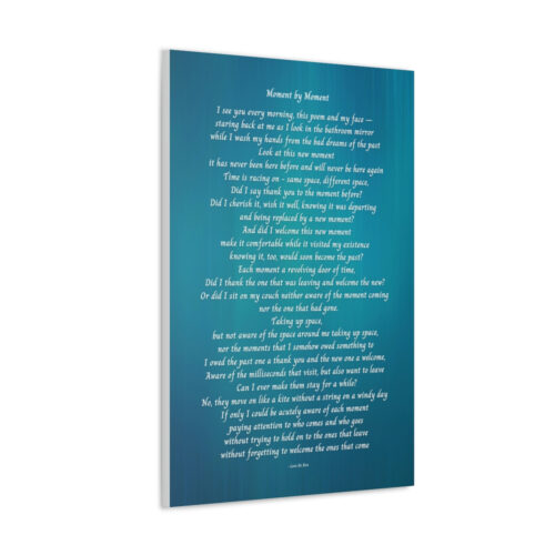 Moment by Moment - canvas - green - Image 6
