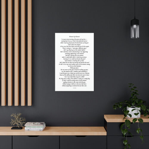 Moment by Moment - canvas -  white - Image 7