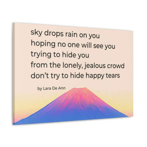 Happy Tears - canvas - natural - Image 20