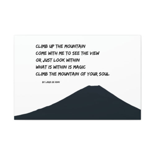 Climb Up - canvas - b & w - Image 10