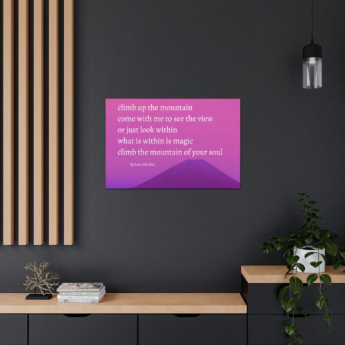 Climb Up - canvas - mauve - Image 13