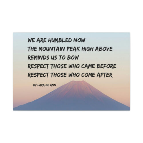 Respect - tanka - canvas - natural - Image 9