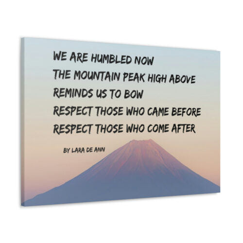 Respect - tanka - canvas - natural - Image 10