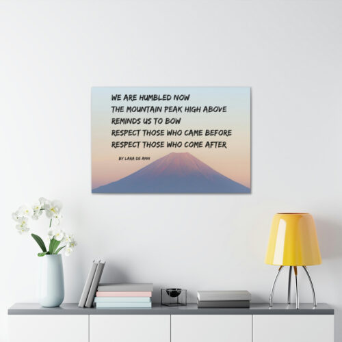 Respect - tanka - canvas - natural - Image 11