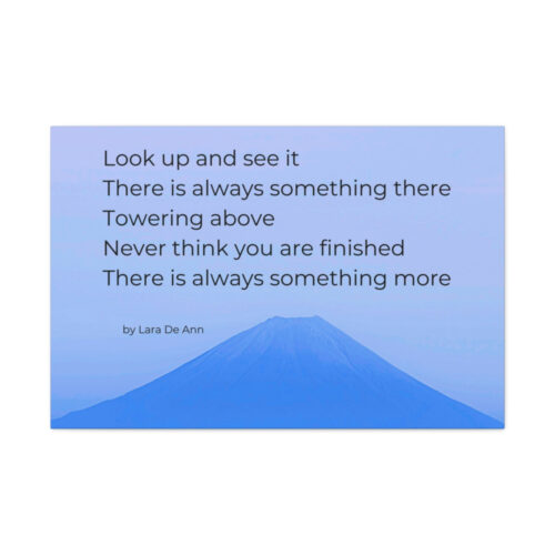 Look Up - tanka - canvas - blue - Image 6