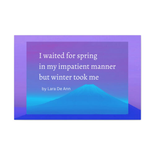 Winter - canvas - overlay - white letters - Image 32