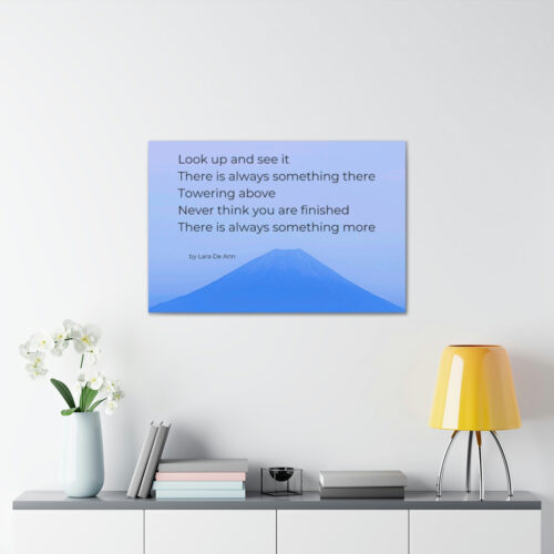 Look Up - tanka - canvas - blue - Image 8