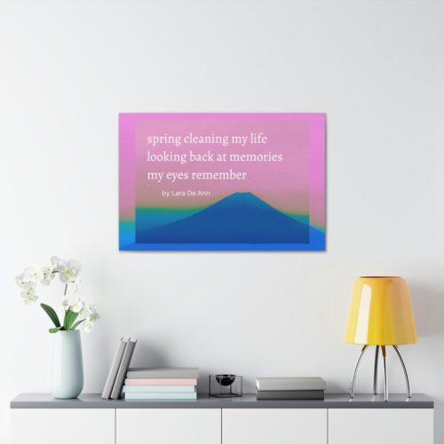 Spring - canvas - overlay - white letters - Image 36