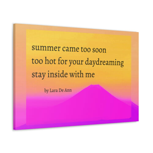 Summer - canvas - overlay - black letters - Image 31