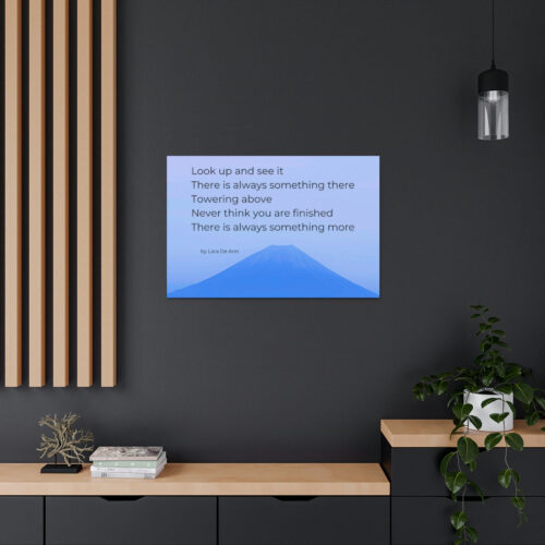 Look Up - tanka - canvas - blue - Image 9