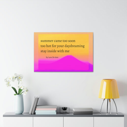 Summer - canvas - overlay - black letters - Image 32