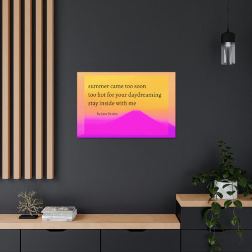 Summer - canvas - overlay - black letters - Image 33