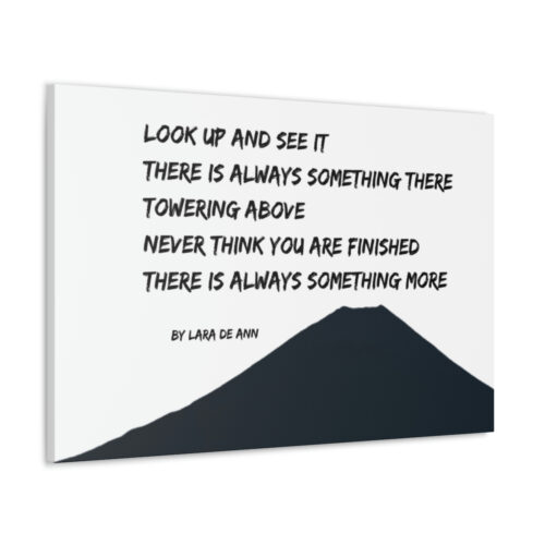 Look Up - tanka - canvas - b & w - Image 11