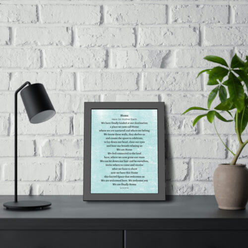 Home - framed - green - Image 8