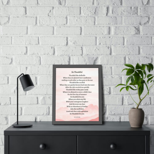 So Thankful - framed - mountain - Image 8
