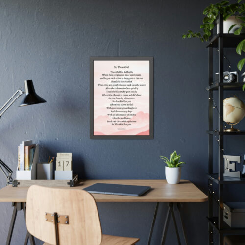 So Thankful - framed - mountain - Image 10