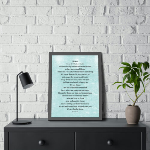 Home - framed - green - Image 4