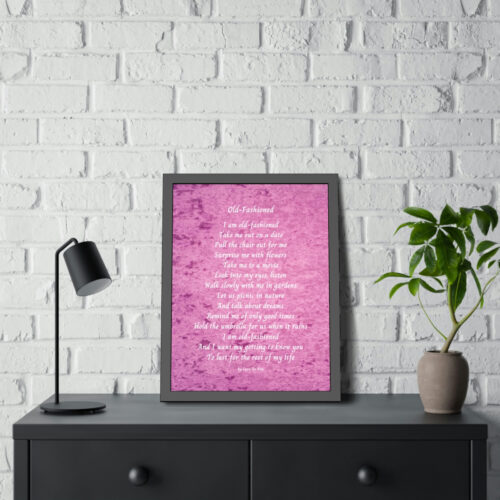 Old Fashioned - framed - velvet - Image 4