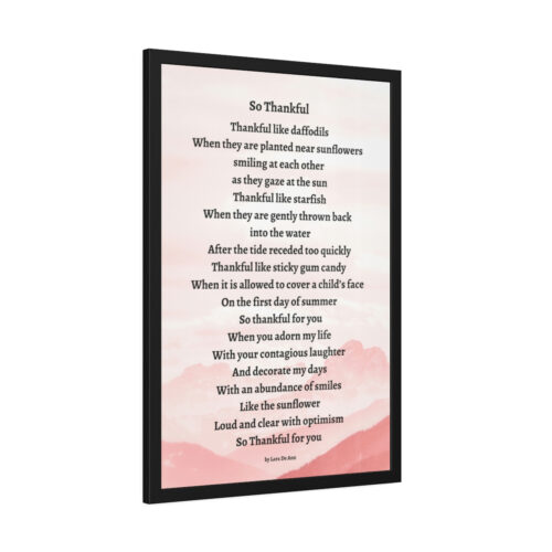 So Thankful - framed - mountain - Image 13