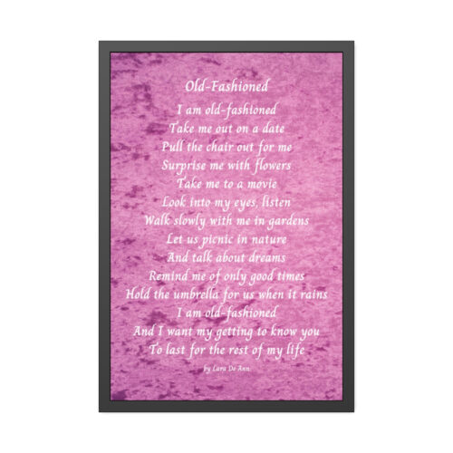 Old Fashioned - framed - velvet - Image 9